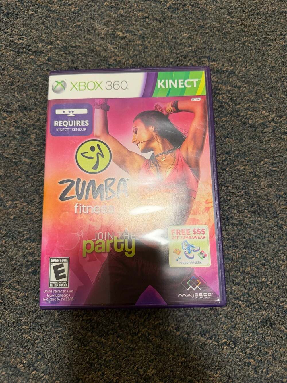 Zumba Fitness Video Game for Xbox 360 Kinect